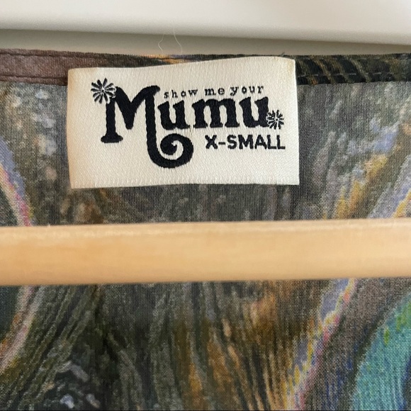 Peacock bell sleeved Show Me Your Mumu Top - Picture 6 of 7